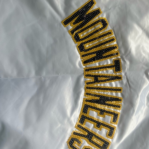 White and Yellow Varsity Jacket - Picture 11 of 11